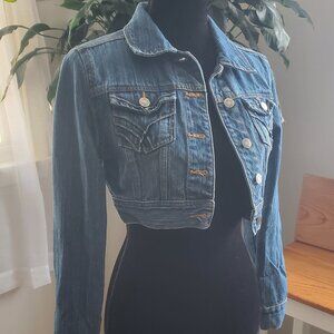 Crop length denim jacket Medium